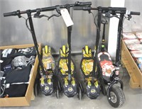 Lot of 4 Electric Scooters