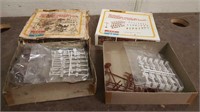 (2) Boxes of HO Railroad & Street Signs