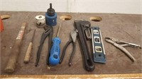 14" Pipe Wrench, Hole Saws, Pliers & More