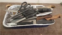 Group of Kitchen Knives