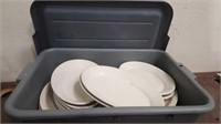 Tote of Heavy Plates