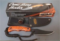 Rite Edge Camo Sharp Shooter Knife with Holder in