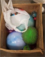 Box of Balls & Toys