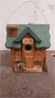 No Cats INN Wooden Bird House