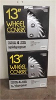 (2) Sets of 13" Wheel Covers in Boxes