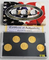 2003 Gold Edition State Quarter Collection.