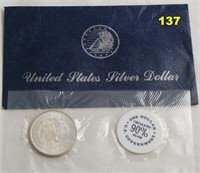 1898O Morgan Dollar Circulated, Sealed As Bought