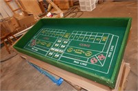 Crap Table-Gaming Table for Fundraiser-Home Use
