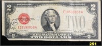 $2 1928 G Series Red Seal Note.