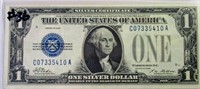 1928 $1 ONE DOLLAR SILVER CERTIFICATE FUNNY BACK