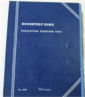 COMPLETE ROOSEVELT SILVER DIME SET 1946-1964