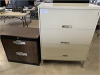 (2) Metal File Cabinets (No Keys)