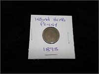 Indian Head Penny - USA "1898"