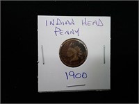 Indian Head Penny - USA "1900"