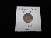 Indian Head Penny - USA "1900"
