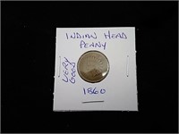 Indian Head Penny - USA "1860"