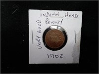 Indian Head Penny - USA "1902"