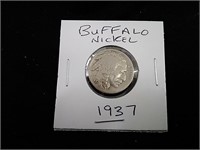 1937 Buffalo Nickel - USA