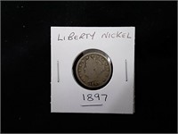 1897 Liberty Nickel - USA