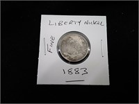 1883 Liberty Nickel - USA "Fine"
