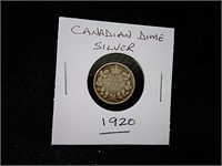 1920 Canadian Dime "Silver"