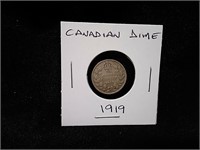 1919 Canadian Dime "Silver"