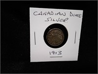 1913 Canadian Dime "Silver"