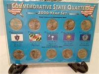 Commemorative State Quarters 2000 year set - UNC