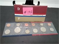 1984 United States Mint Uncirculated Coin Set P &