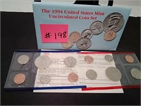 1994 United States Mint Uncirculated Coin Set P &