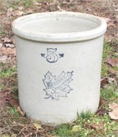 5 Gallon Western Stoneware Crock