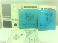 Lot of International Harvester Service Manuals