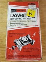 Sears Craftsman Dowel Jig Revovling Turret in Box