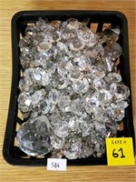Lot of Assorted Chandolier Crystals
