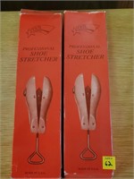 Lot of 2 Star Pro Shoe Stretchers in Boxes, Size 0