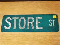 Store St Metal Sign