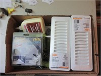 A Box Lot of Miscellaneous Household Items