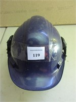 A Sordin Work Helmet with Ear Protectors