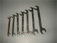Snap-On Off-set Open End Wrenches, SAE, 3/8 to