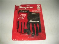 2 Pair Snap-On Mechanics Gloves, New