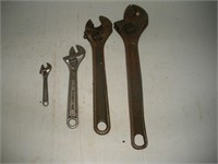 Adjustable Wrenches, 4,8,12 and 15 inch