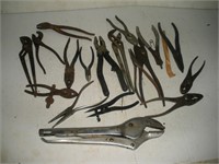 Assorted Pliers and Vice Grips