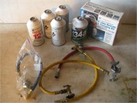Refrigerant, R-12(1) and R-134A and Charging Kit