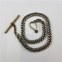 Pocket Watch Chain with T-bar