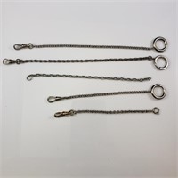 (5) Pocket Watch Chains