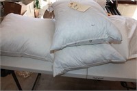 Feather down pillow forms