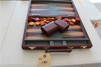 Vintage Backgammon set Bakelite