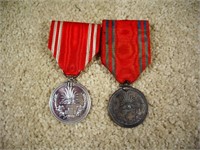 WW2 JAPANESE RED CROSS MEDALS