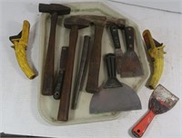 Tool Lot - Hammers, Oil Spouts & More