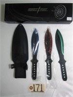 PERFECT POINT THROWING KNIVES